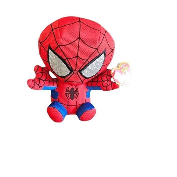 Ty beanie baby Spiderman stuffed animal plush - Picture 3 of 5